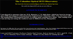 Desktop Screenshot of coseti.org